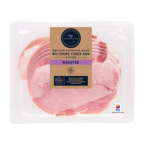 M&S British Wiltshire Roast Ham 6 Slices