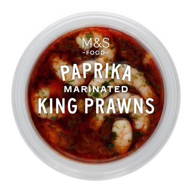 M&S Honduran Marinated King Prawns