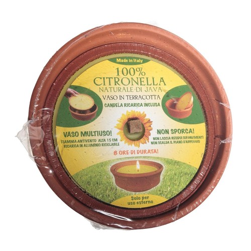 Price's Candles Citronella Large Terracotta Pot thumbnail 2