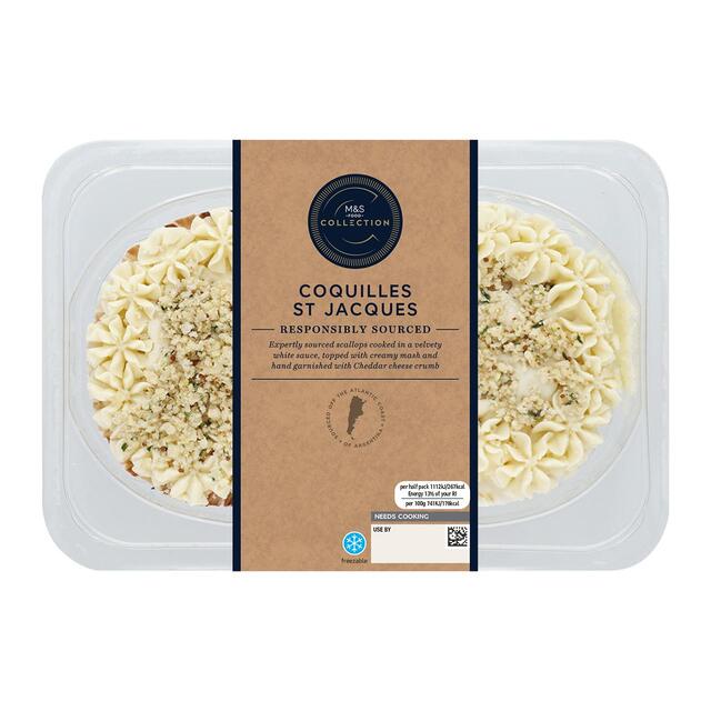 M&S Collection 2 Coquilles St Jacques