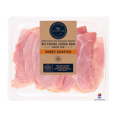 M&S British Wiltshire Cured Honey Roast Ham Family Pack