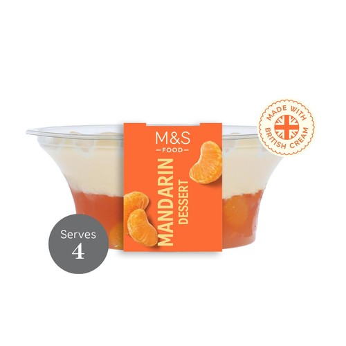 M&S Mandarin Dessert