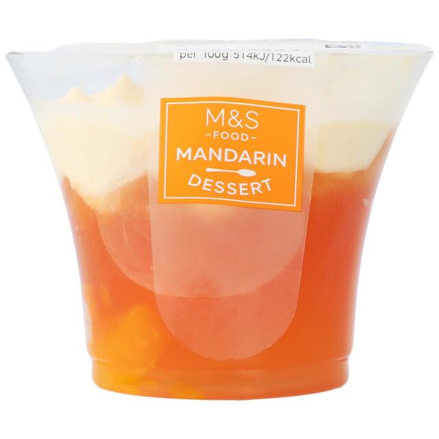M&S Mandarin Dessert
