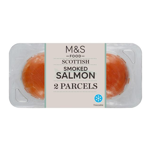 M&S Smoked Salmon Parcels