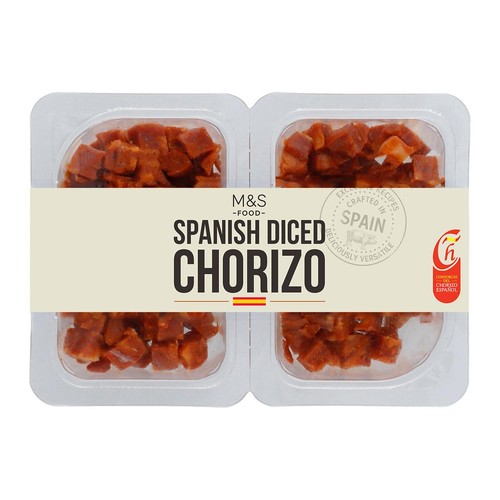 M&S Spanish Diced Chorizo