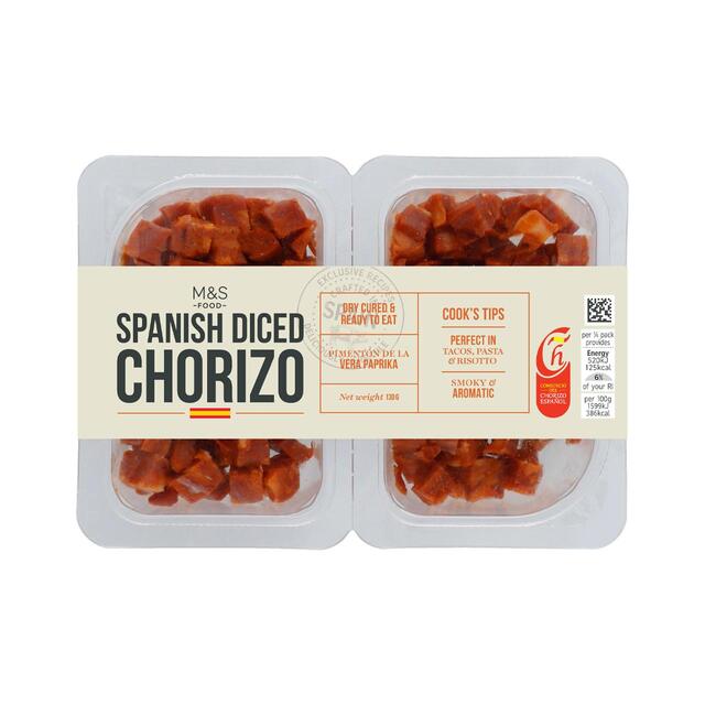 M&S Spanish Diced Chorizo