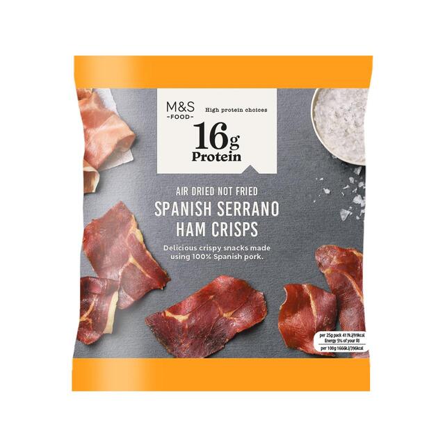 M&S Spanish Serrano Ham Crisps