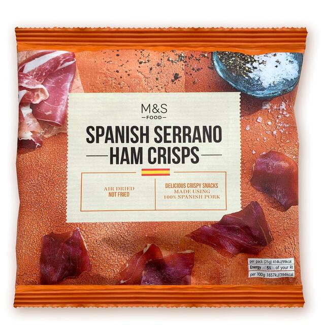 M&S Spanish Serrano Ham Crisps thumbnail 2