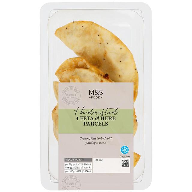 M&S Handcrafted Feta & Herb Parcels