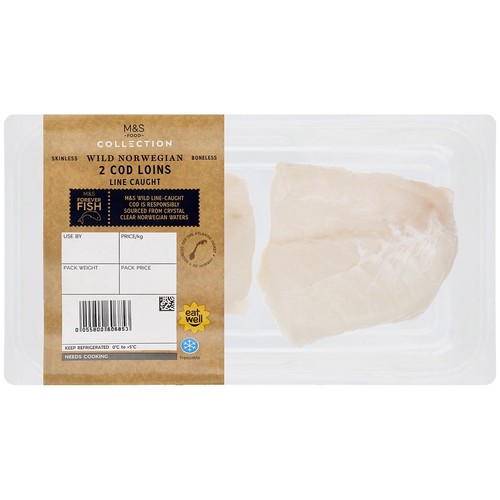 M&S Collection 2 Cod Loins
