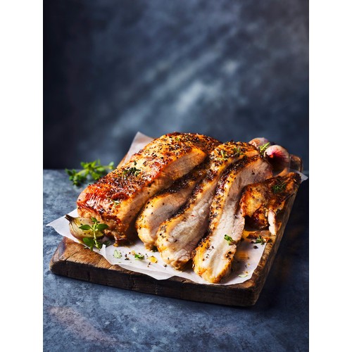M&S Heritage Gold British Outdoor Bred Salt & Pepper Pork Belly Joint thumbnail 3