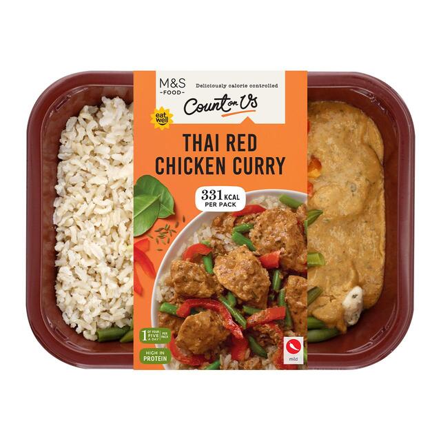 M&S Count on Us Thai Red Chicken Curry