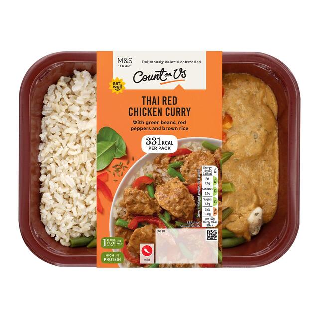 M&S Count on Us Thai Red Chicken Curry thumbnail 2