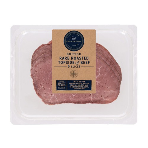 M&S British Rare Roast Beef 5 Slices