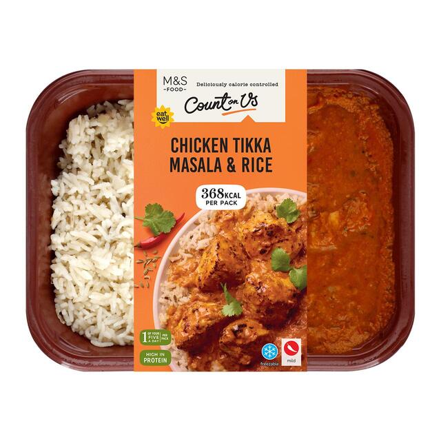 M&S Count On Us Chicken Tikka Masala & Rice