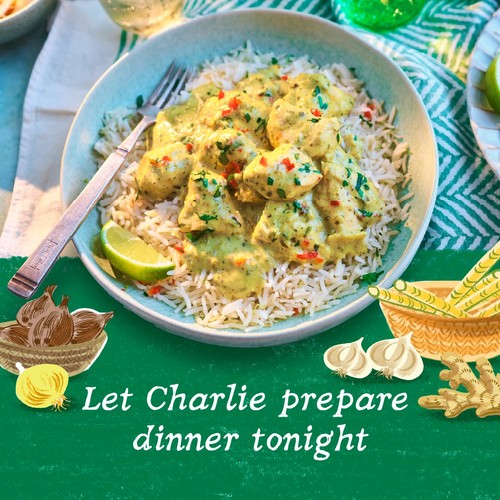 Charlie Bigham's Thai Green Chicken Curry & Fragrant Rice for 2 thumbnail 3