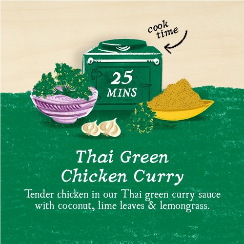 Charlie Bigham's Thai Green Chicken Curry & Fragrant Rice for 2 thumbnail 4