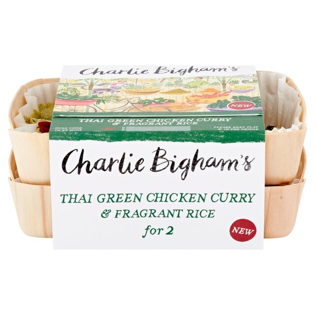 Charlie Bigham's Thai Green Chicken Curry & Fragrant Rice for 2 thumbnail 2