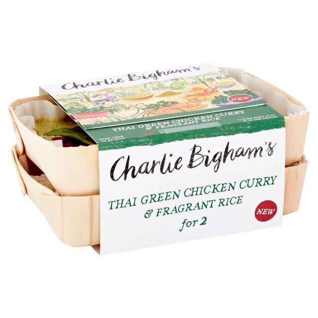 Charlie Bigham's Thai Green Chicken Curry & Fragrant Rice for 2 thumbnail 3