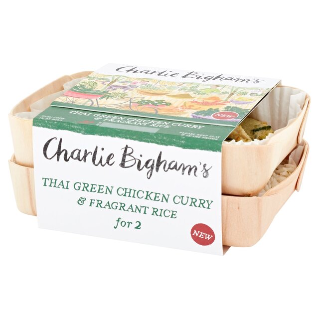 Charlie Bigham's Thai Green Chicken Curry & Fragrant Rice for 2 thumbnail 4