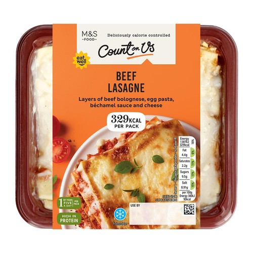 M&S Count On Us Beef Lasagne thumbnail 2