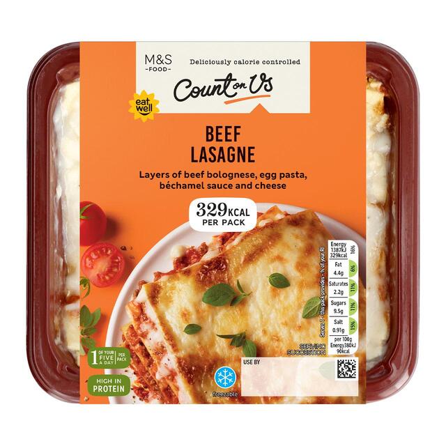 M&S Count On Us Beef Lasagne thumbnail 2
