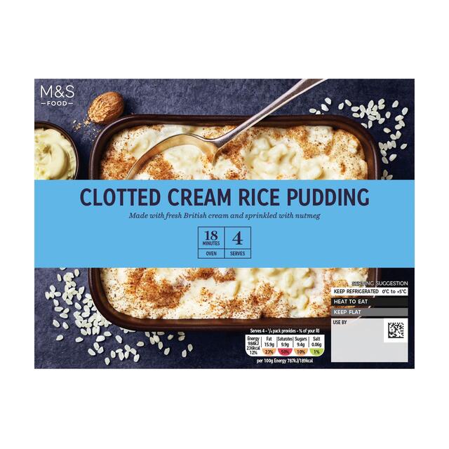 M&S Clotted Cream Rice Pudding thumbnail 2