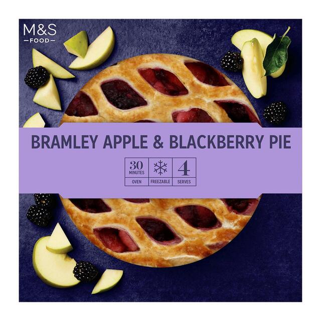M&S Apple & Blackberry Puff Pastry Pie