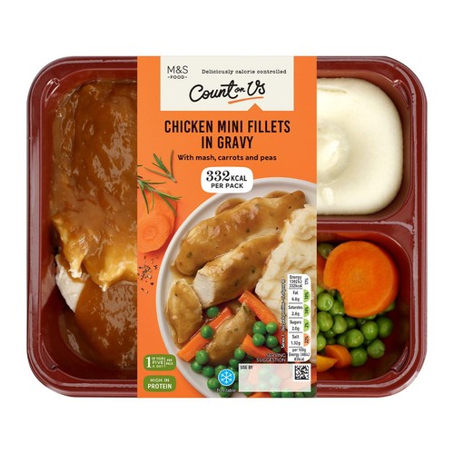 M&S Count On Us Mini Chicken Fillets in Gravy thumbnail 2