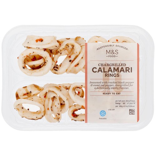 M&S Chargrilled Calamari Rings