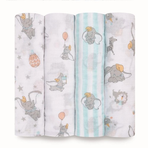 Aden + Anais Muslin Swaddle Blankets Dumbo thumbnail 2