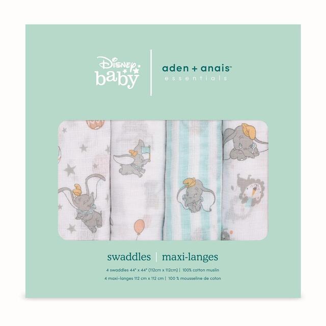 Aden + Anais Muslin Swaddle Blankets Dumbo