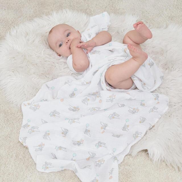Aden + Anais Muslin Swaddle Blankets Dumbo thumbnail 5