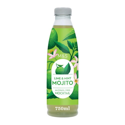 M&S Alcohol Free Mojito Juice