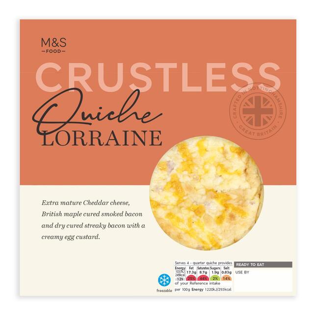 M&S Crustless Quiche Lorraine thumbnail 2