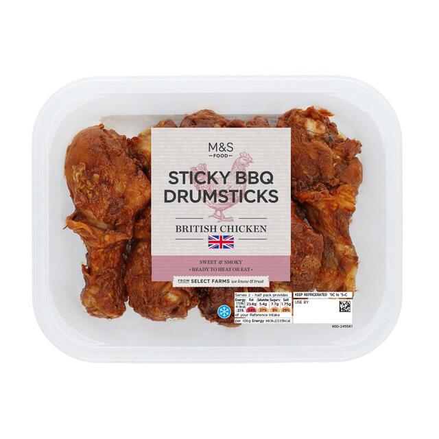 M&S BBQ Chicken Drumsticks thumbnail 2