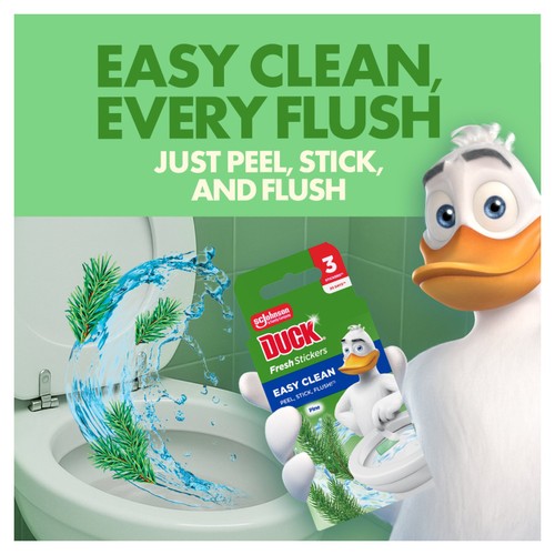 Duck Toilet Fresh Strips Pine thumbnail 3