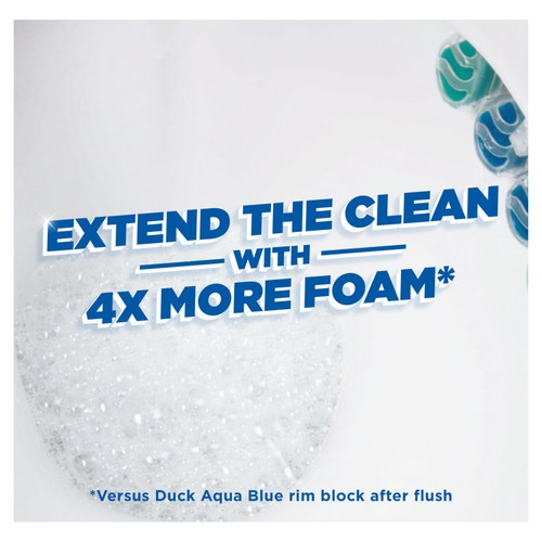 Duck Active Clean Toilet Rim Block Marine Duo Pack thumbnail 5
