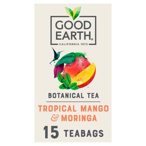 Good Earth Teabags Tropical Moringa Mango thumbnail 2
