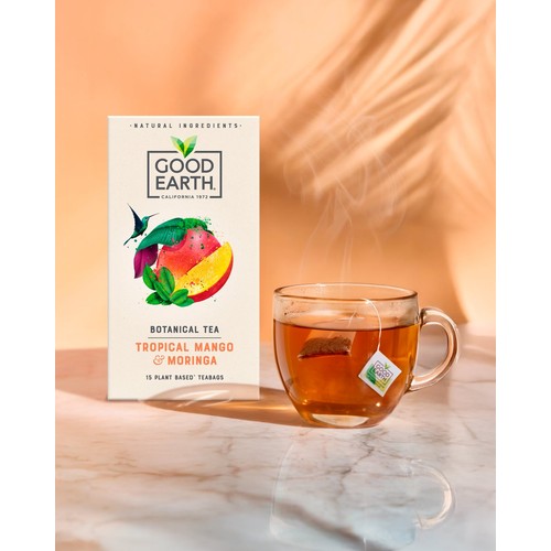Good Earth Teabags Tropical Moringa Mango thumbnail 5