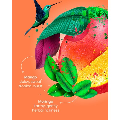 Good Earth Teabags Tropical Moringa Mango thumbnail 6