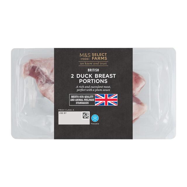 M&S Select Farms British 2 Duck Breast Portions thumbnail 2