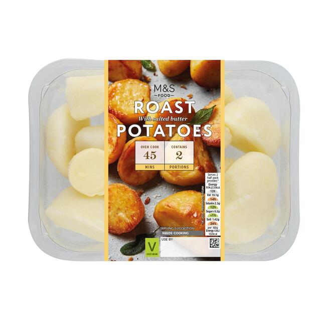 M&S British Roasting Potatoes Basted in Butter thumbnail 2