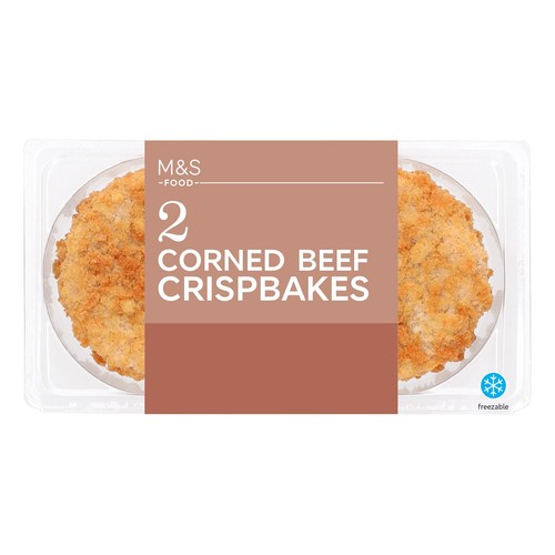 M&S 2 Corned Beef Crispbakes