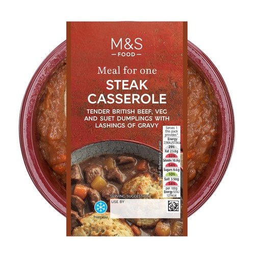  M&S Steak Casserole with Dumplings & Gravy thumbnail 2