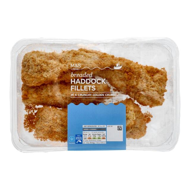 M&S Scottish Breaded Haddock Fillets