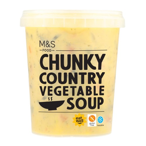 M&S Chunky Country Vegetable Soup