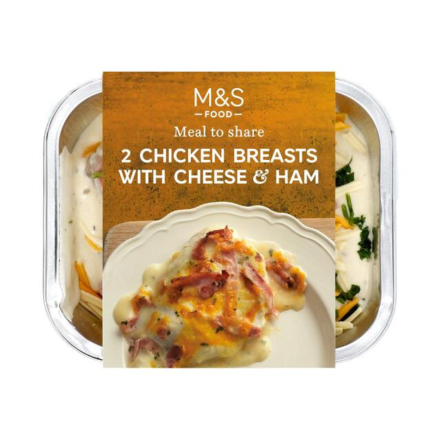 M&S 2 Chicken Breasts in Ham & Cheese Sauce
