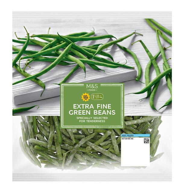 M&S Fine Green Beans Frozen thumbnail 2
