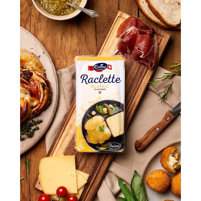 Emmi Swiss Raclette Cheese Slices thumbnail 4